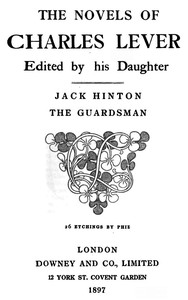 Cover of Jack Hinton: The Guardsman — Sto...