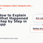 How to Explain What Happened Step by Step in App Feedback Reply English