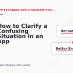 How to Clarify a Confusing Situation in an App Feedback Reply