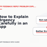 How to Explain Urgency Carefully in an App Feedback Reply