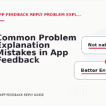Common Problem Explanation Mistakes in App Feedback Reply English