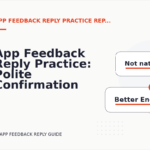 App Feedback Reply Practice: Polite Confirmation Examples