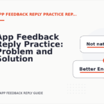 App Feedback Reply Practice: Problem and Solution Replies