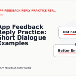 App Feedback Reply Practice: Short Dialogue Examples