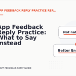 App Feedback Reply Practice: What to Say Instead
