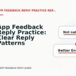 App Feedback Reply Practice: Clear Reply Patterns