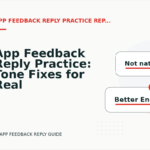 App Feedback Reply Practice: Tone Fixes for Real Situations